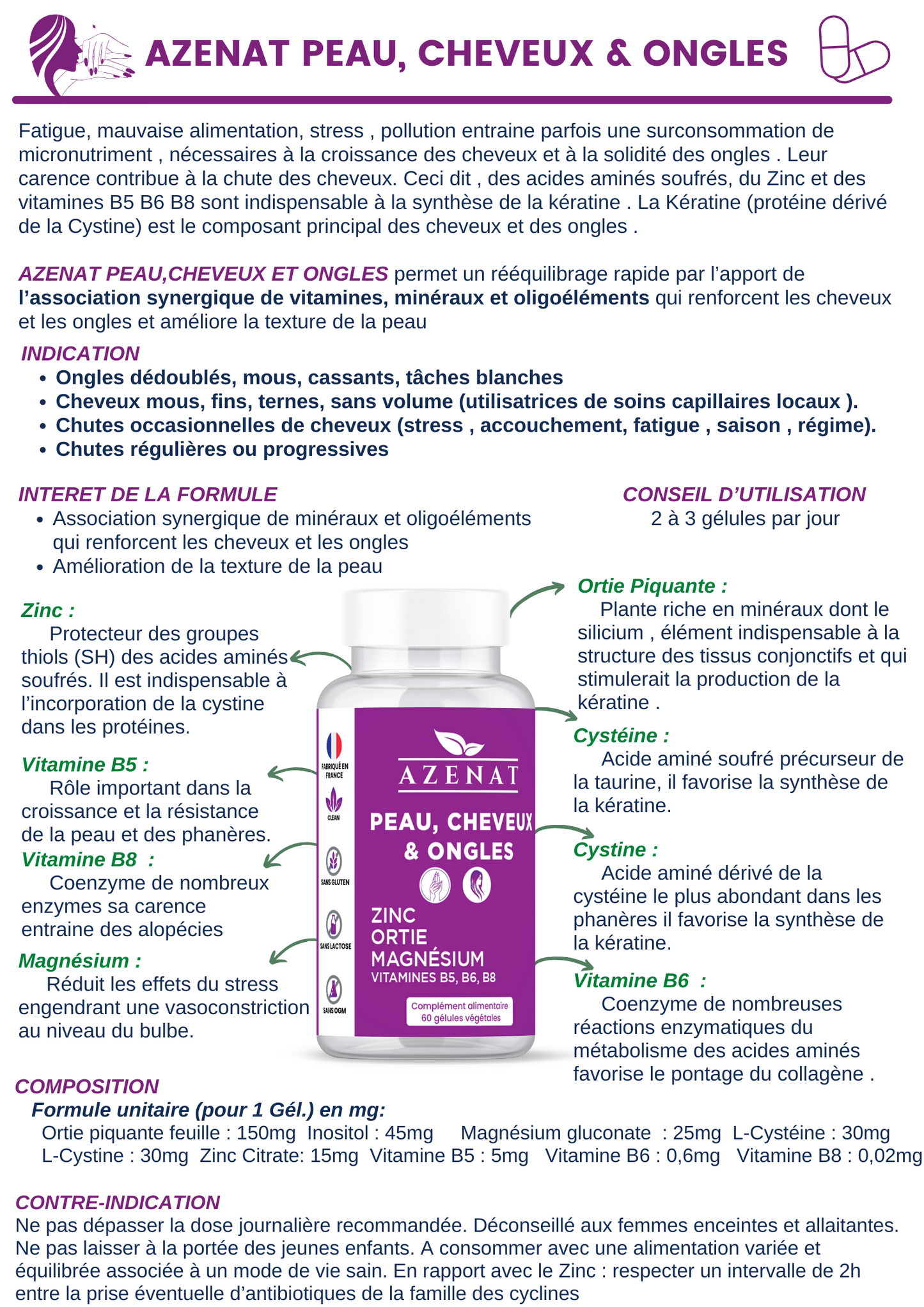 Peaux Cheveux Et Ongles