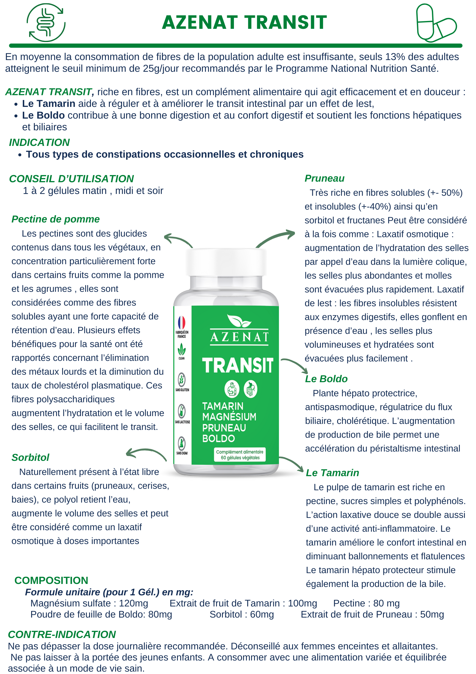 Supplément De Santé Digestive